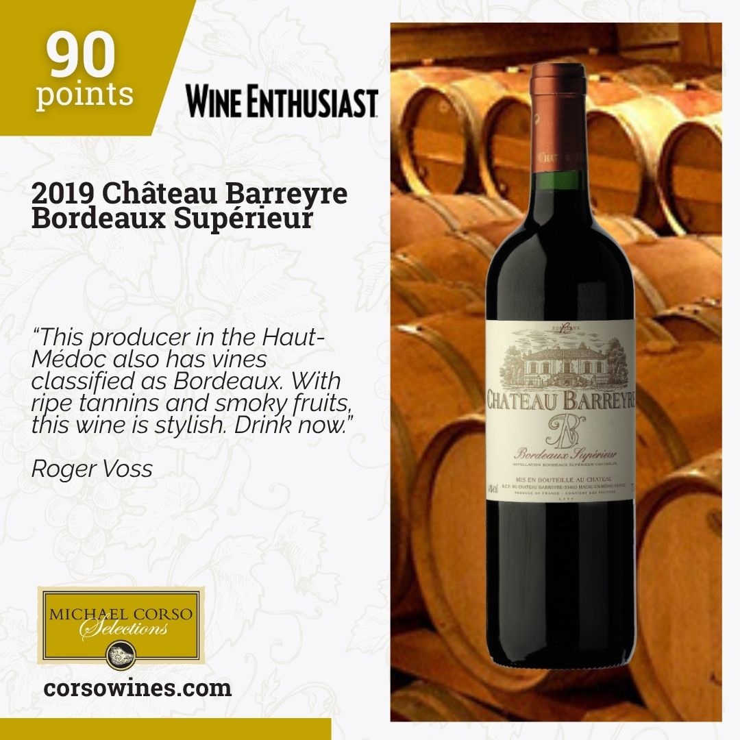 2019 Ch Barreyre - 90 Points!